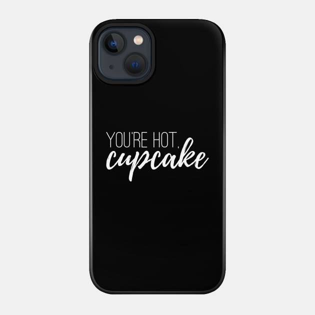 You're Hot, Cupcake - Vi X Caitlyn Arcane (white) - Arcane Vi - Phone Case