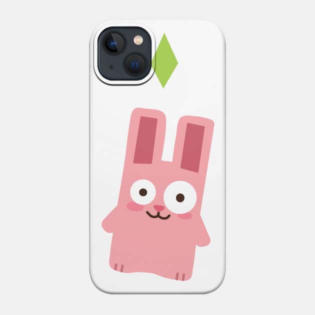 Freezer Bunny Plumbob - Sims - Phone Case