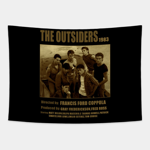 The Outsiders Alternative Poster - Movie - Tapestry