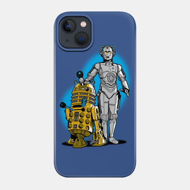 R2d-who &amp; Cyb3r-po - Dalek - Phone Case