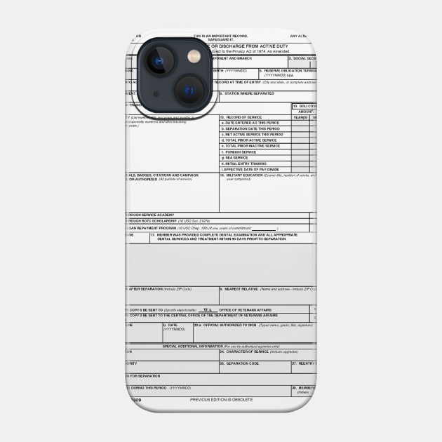 Dd 214 Veterans - Dd 214 - Phone Case