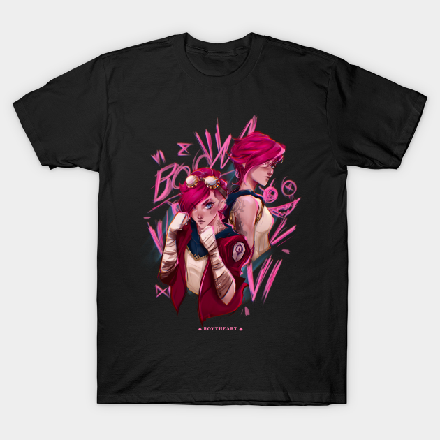 Vi Arcane - Vi League Of Legends - T-shirt