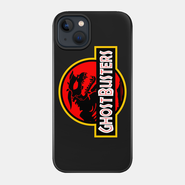 Jp X Gb (logo) Red - Ghostbusters - Phone Case