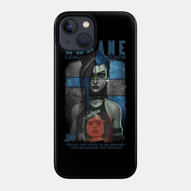 Jinx - Arcane - Arcane - Phone Case