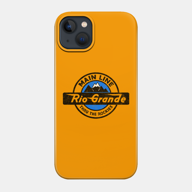 D&amp;rgw Denver And Rio Grande Western Railroad - Rio Grande - Phone Case