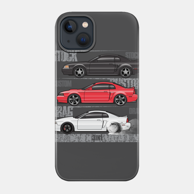 3 In One Stangs Stances - Mustang - Phone Case