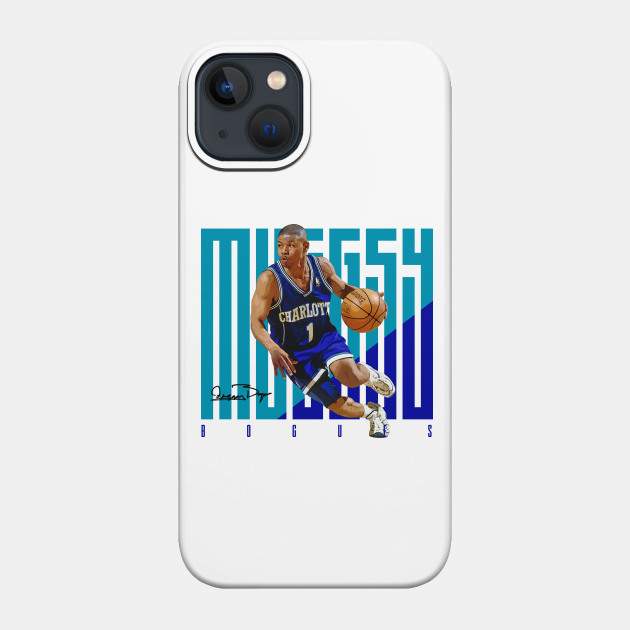 Muggsy Bogues - Muggsy Bogues Charlotte Hornets - Phone Case