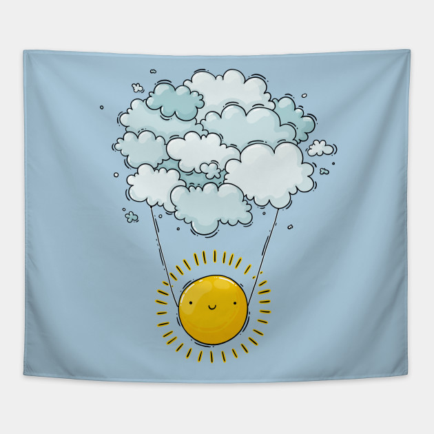 Sun On Clouds - Sun - Tapestry