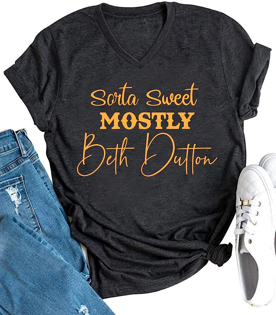  Sorta Sweet Sorta Beth Dutton Shirt Women Funny Saying
