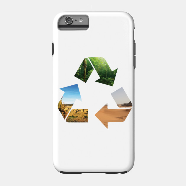 Earth Recycle - Recycle - Phone Case