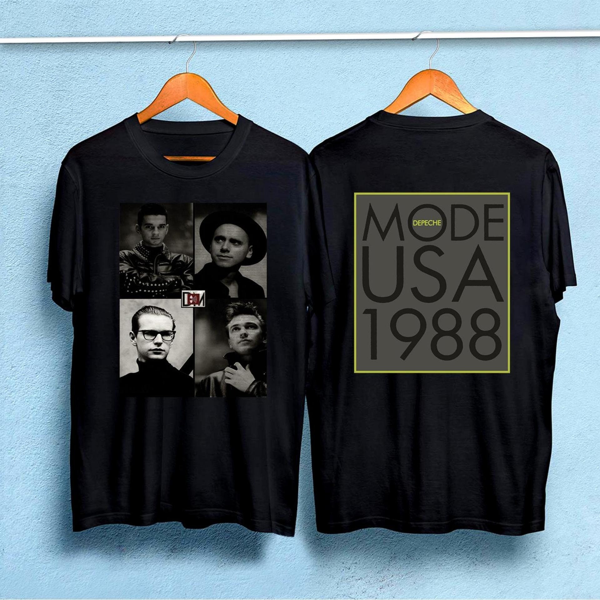 Depeche Mode Tour 1988 Concert Tshirt, Music Shirt, Tour 2023 Shirt
