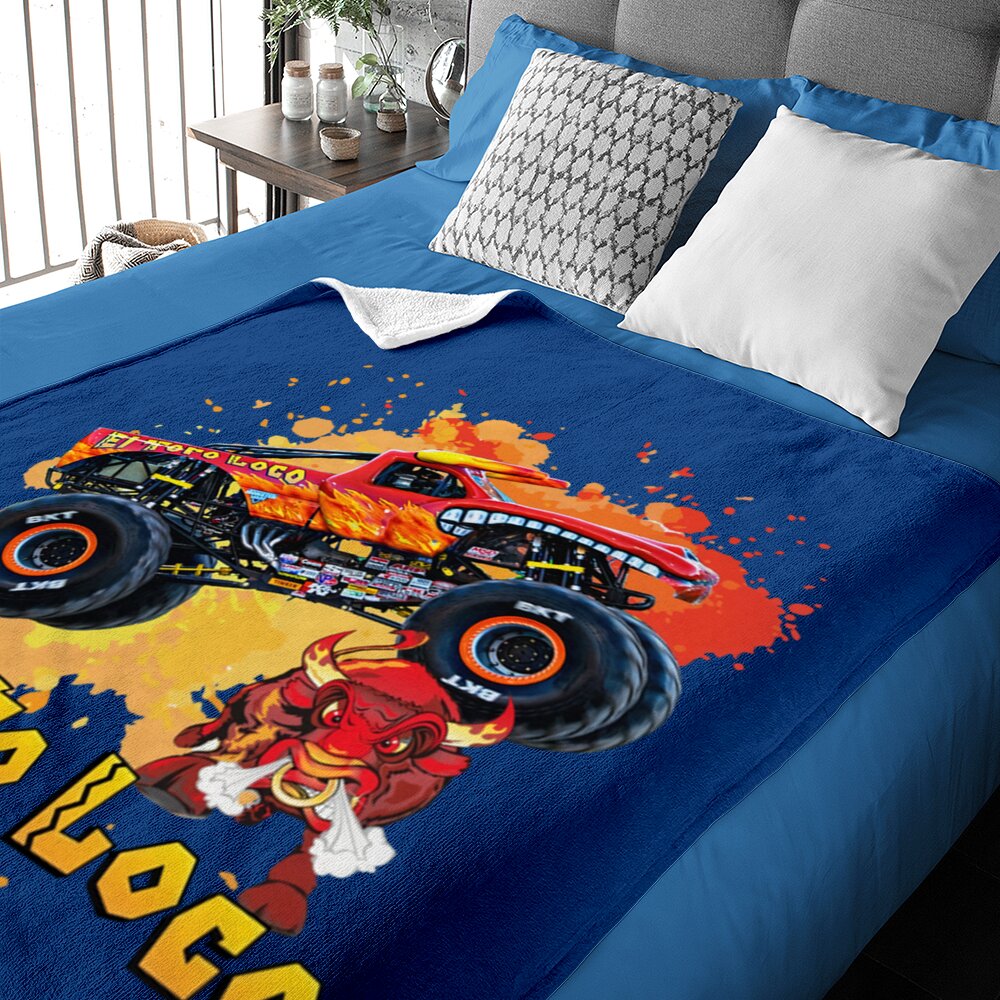 El Toro Loco Baby Blankets, Monster Jam, El Toro Loco, Monster Truck