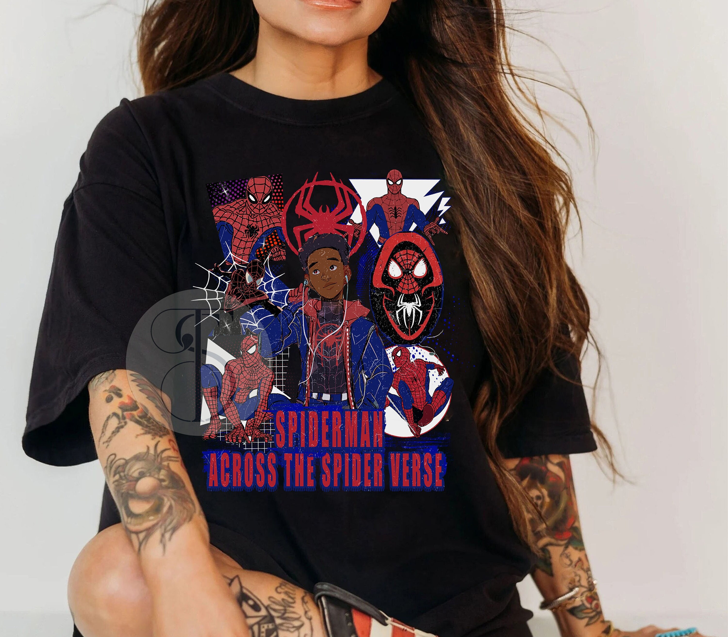 Spider Man Across The Spider Verse Shirt, Spider-Verse Shirt, MCU Fans ...