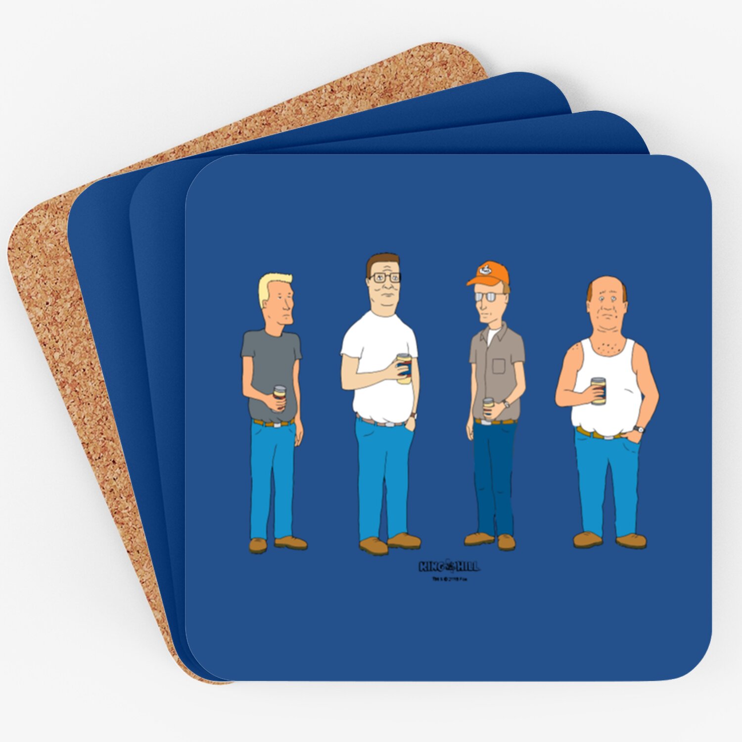 King Of The Hill Yep Long Sleeve Coaster Coasters