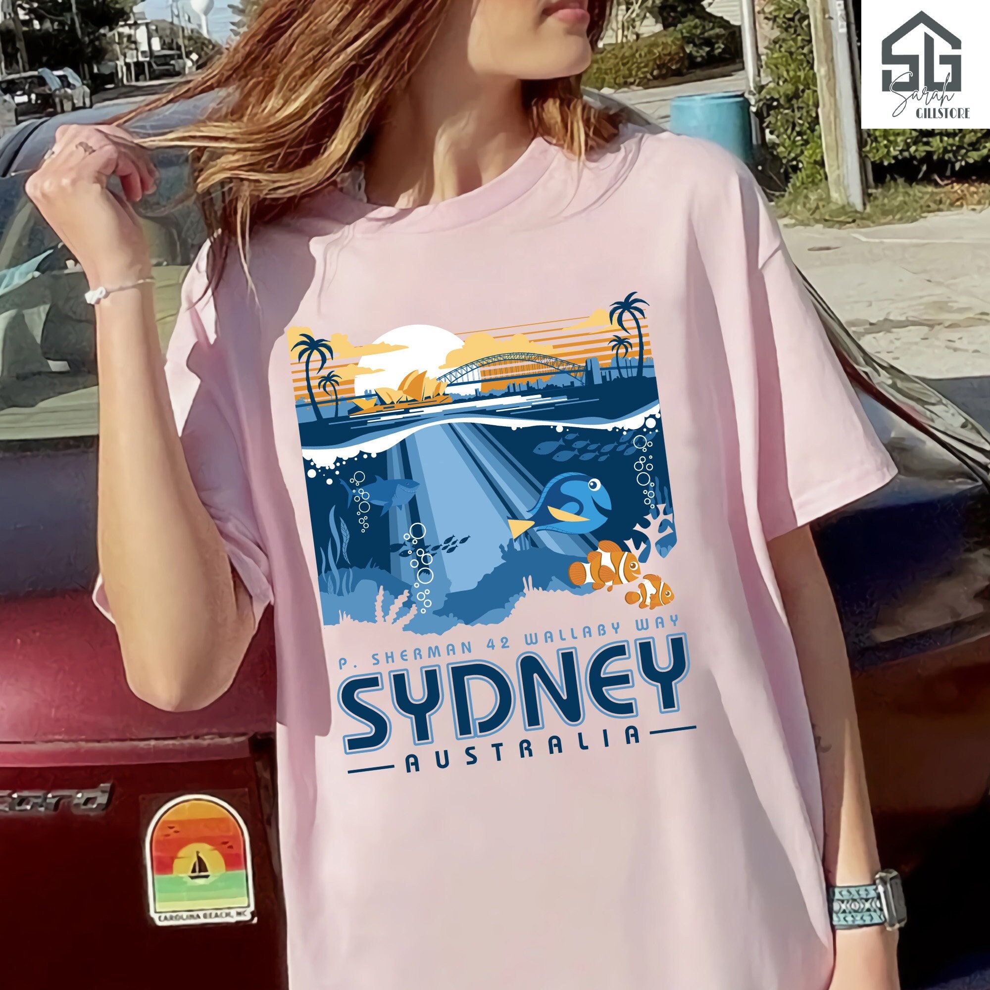 Disney Pixar Finding Nemo Sydney Australia T-Shirt