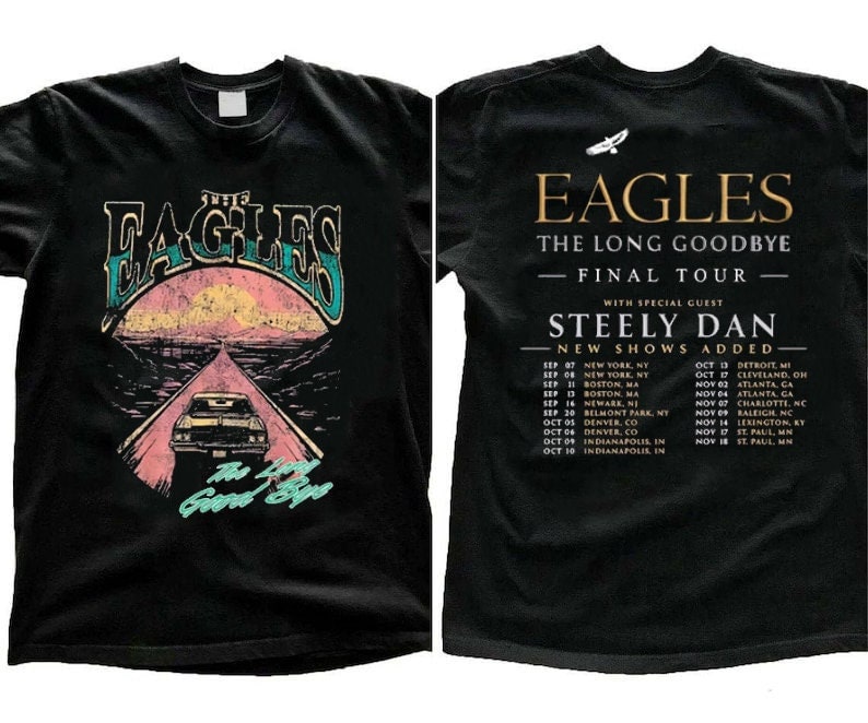 Vintage The Long Goodbye Tour 2023 Shirt, The Long Goodbye 2023 Concert ...