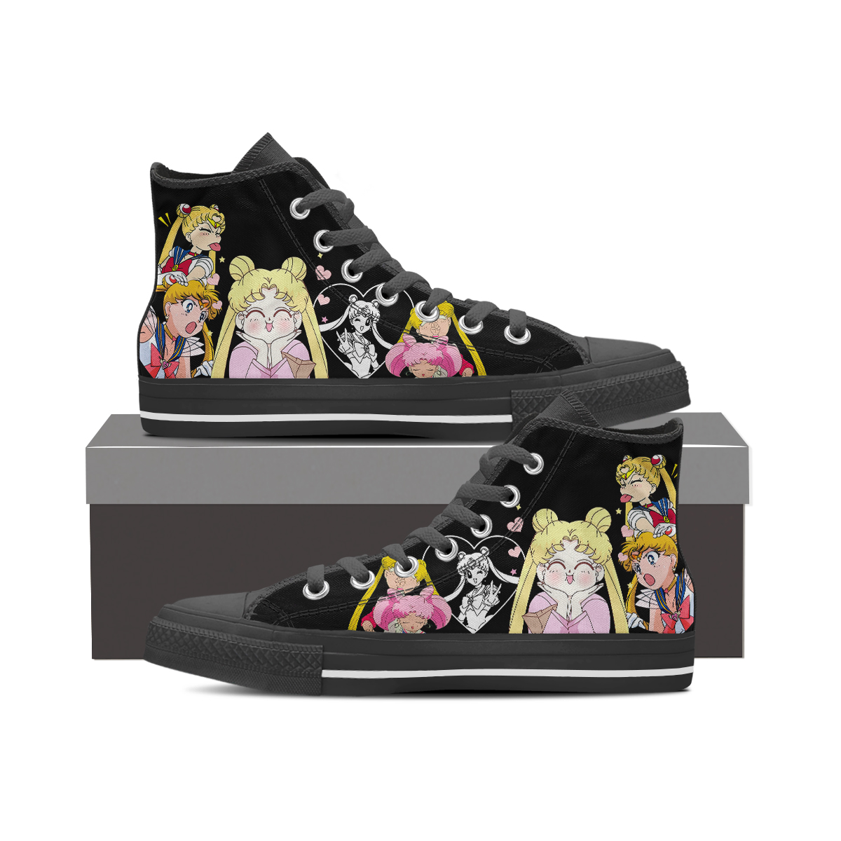 Women's Sailor Moon High-top Sneakers