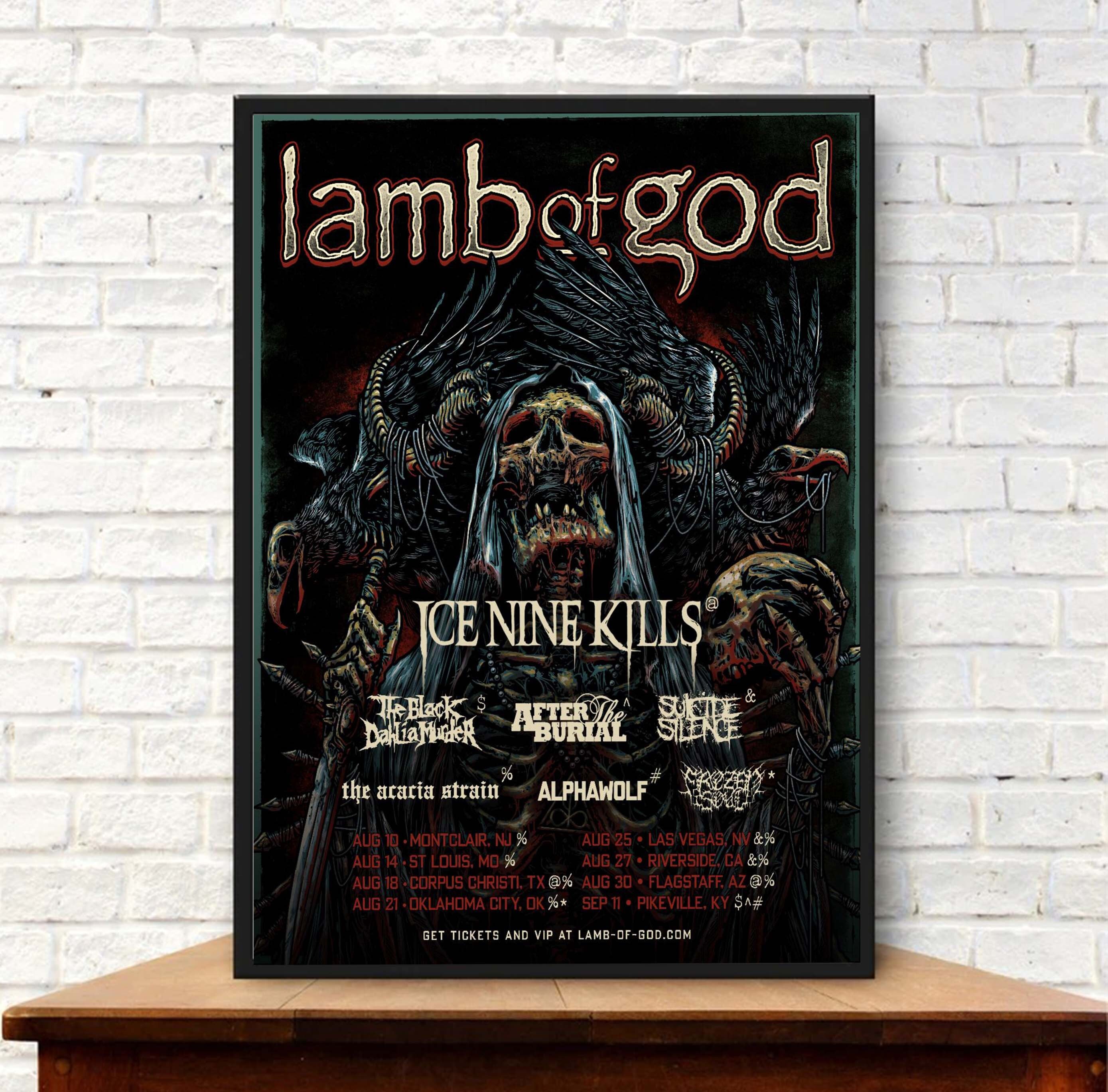 lamb of god tour 2023 deutschland