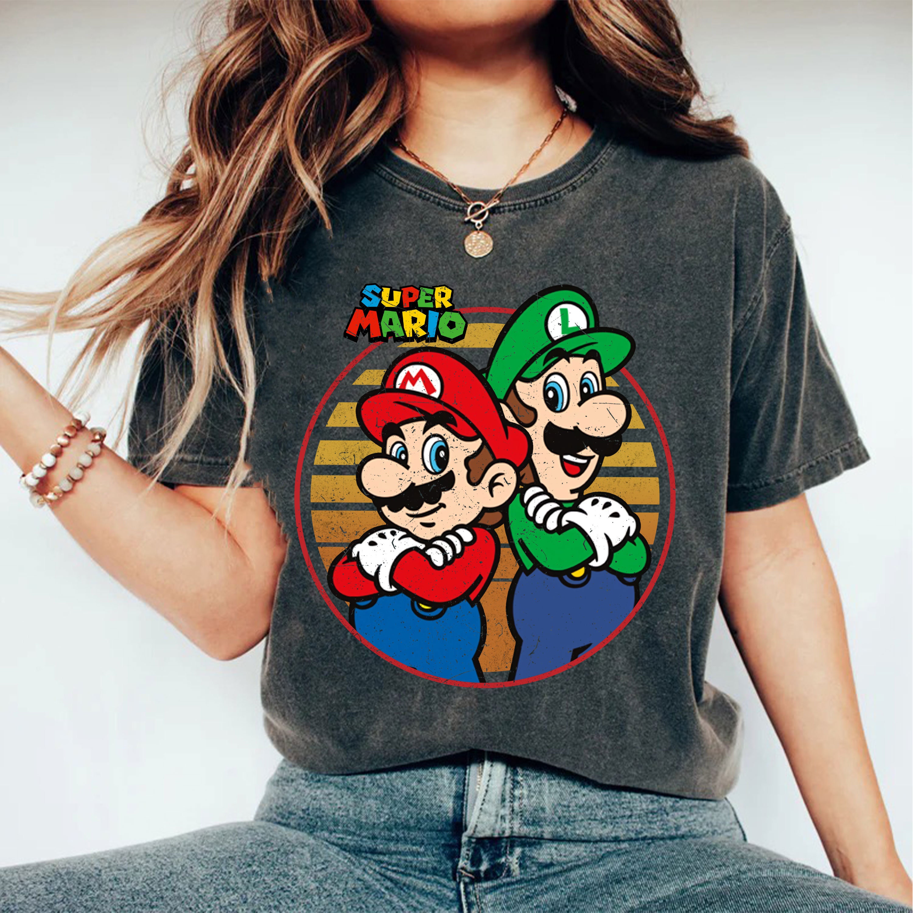 Nintendo Super Mario And Luigi Shirt