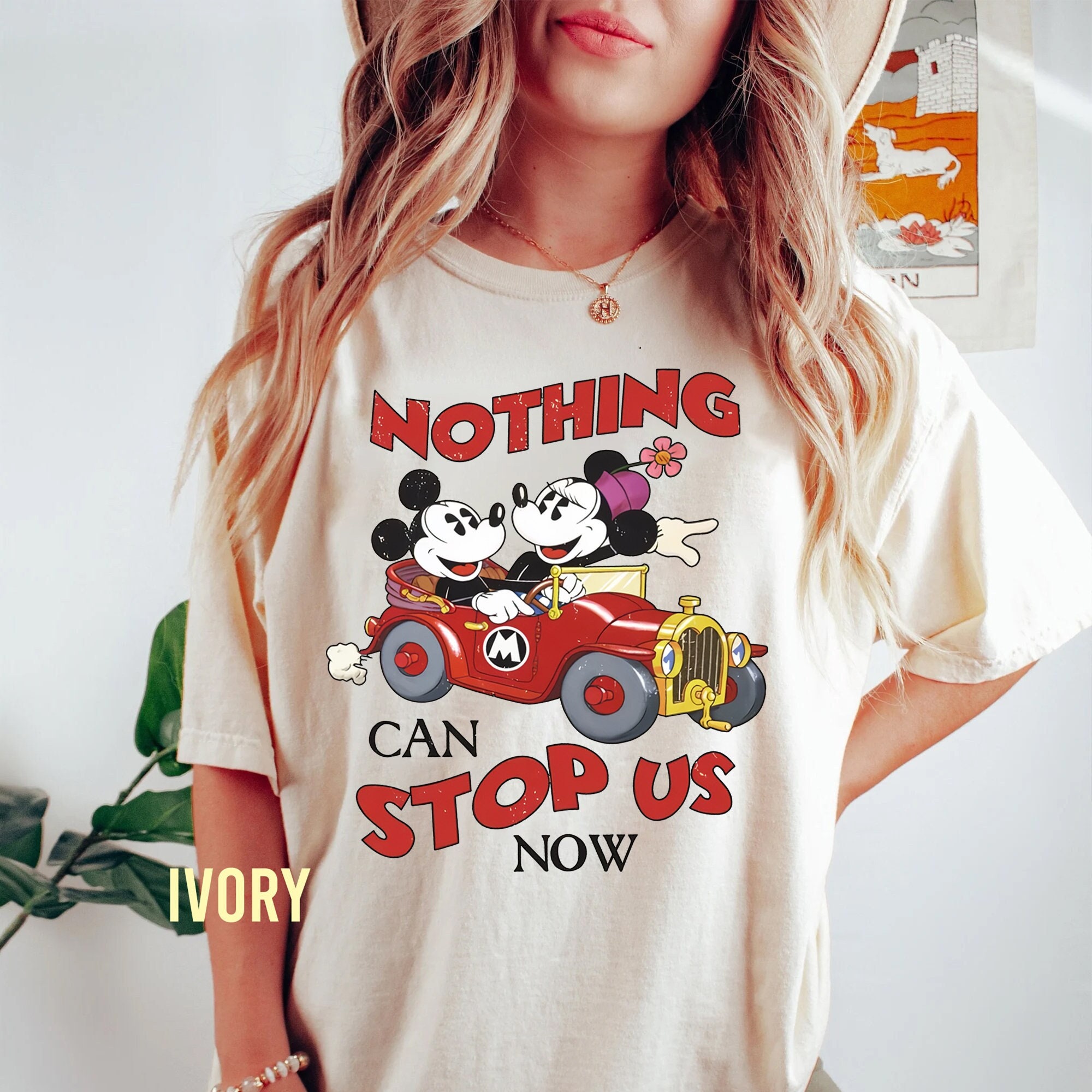 Retro Nothing Can Stop Us Now Mickey & Minnie's Runaway Railway T-shirt ...