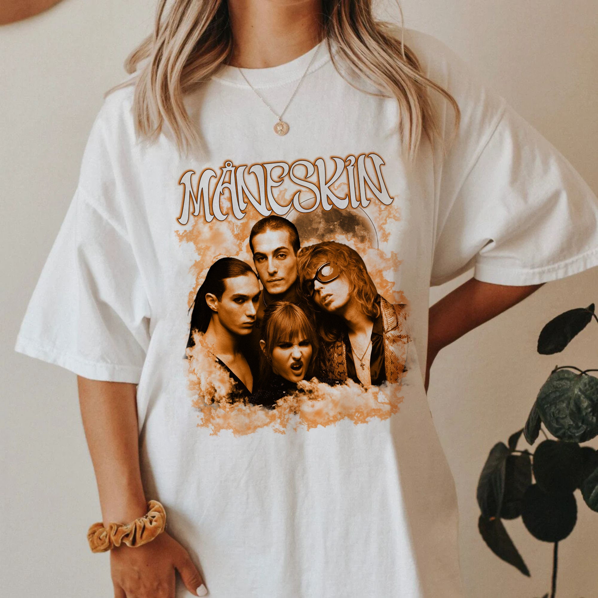 Maneskin Shirt, Rock Band Shirt, Vintage 2023 Maneskin Rush, Maneskin ...