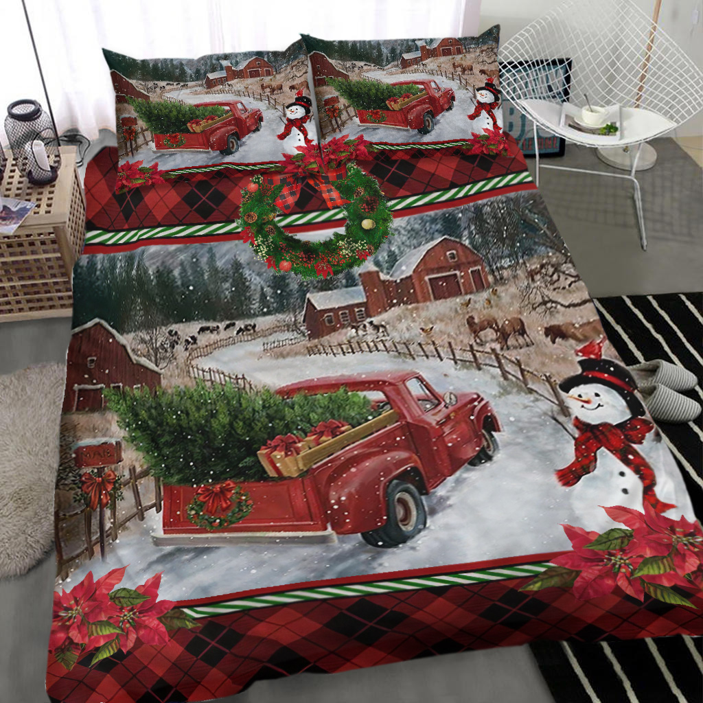 Christmas Snowman Bedding Sets
