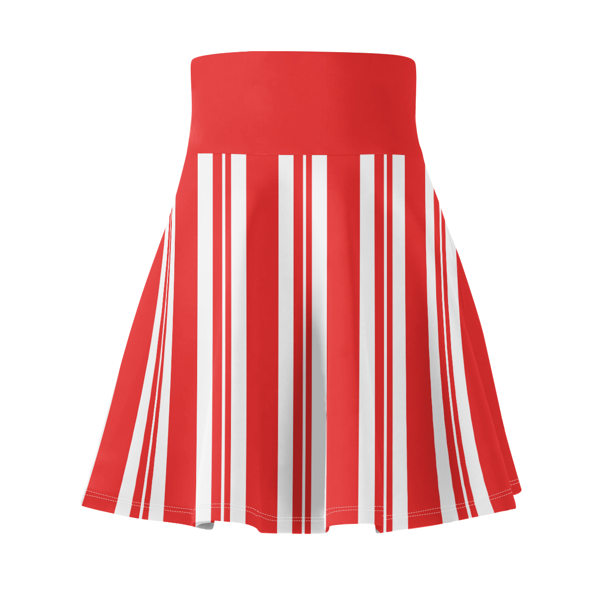 Red Dapper Dan Skater Skirt
