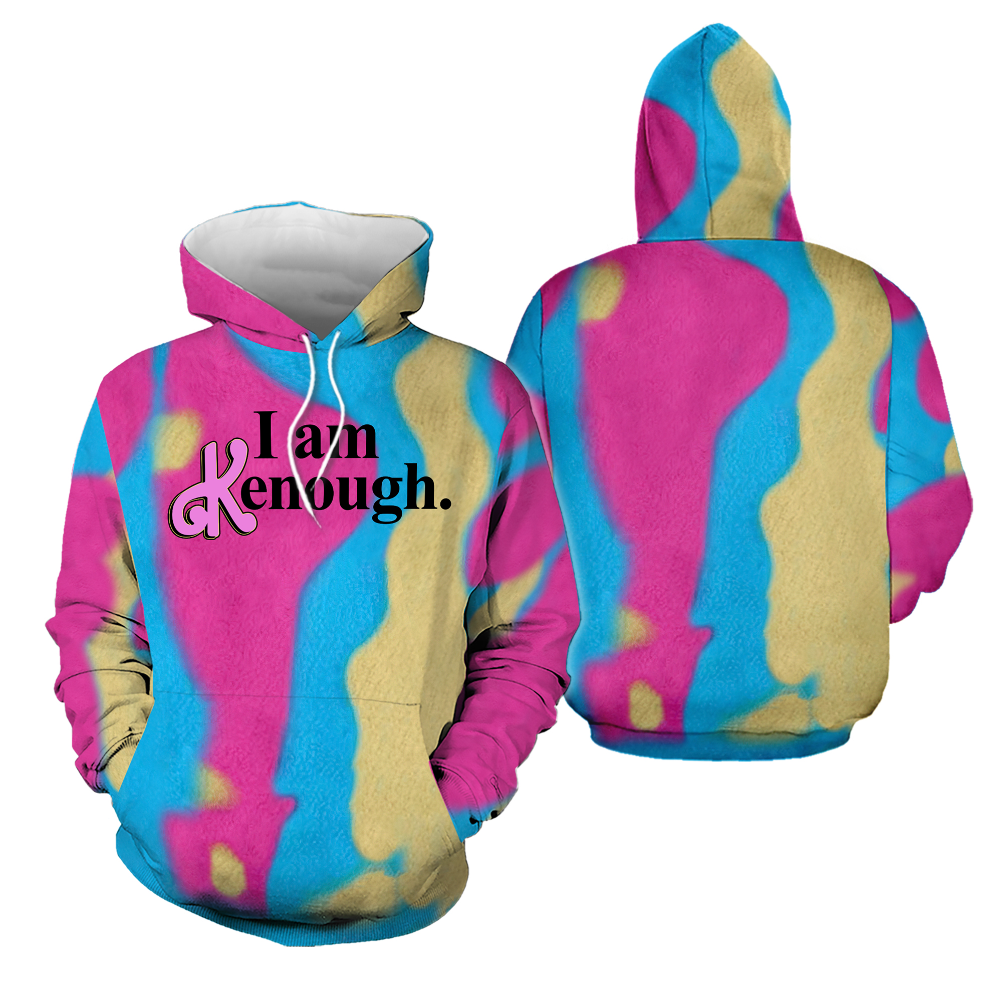 I Am Kenough Hoodie Barbie, I Am Enough Barbie Movie