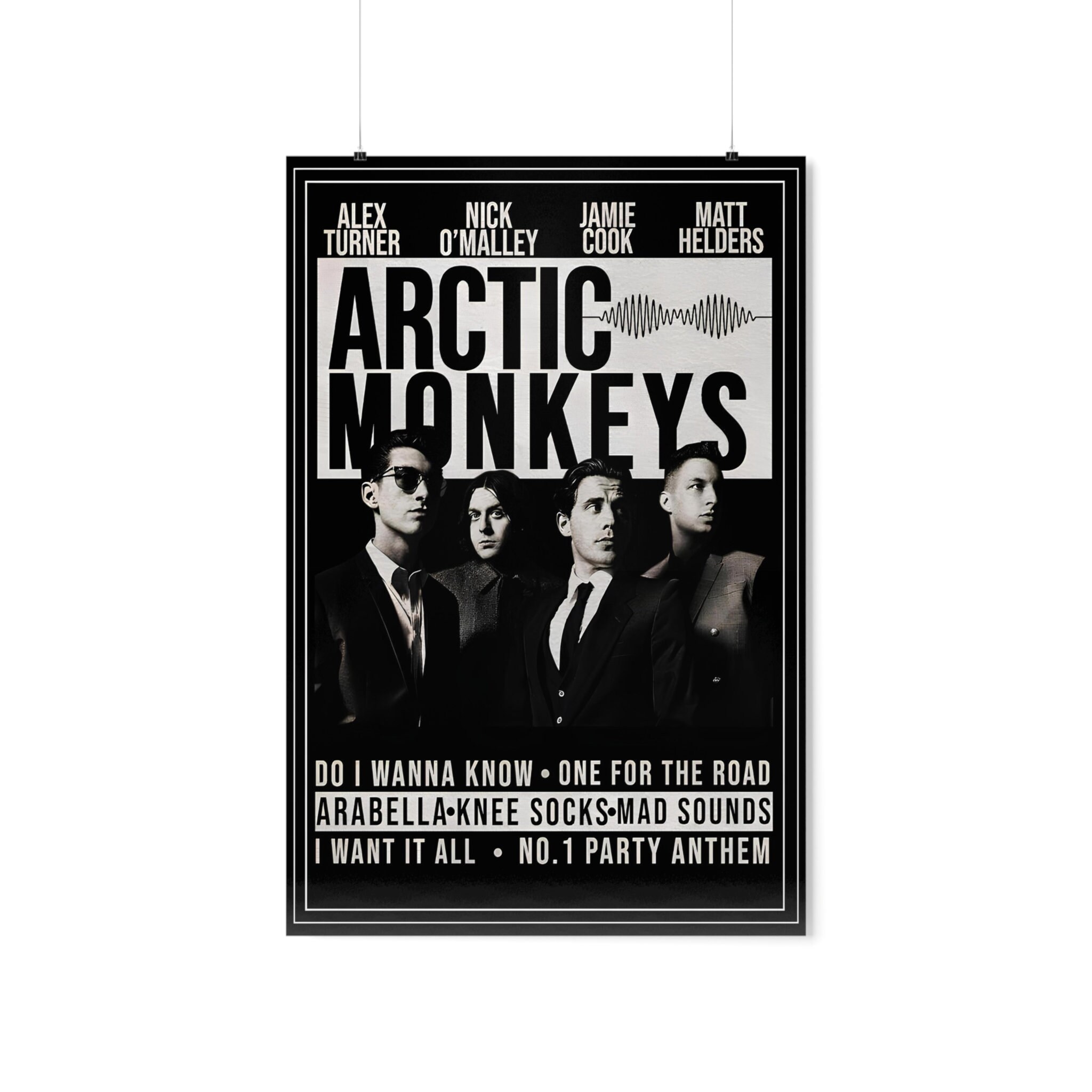 Arctic Monkeys Poster | Arctic Monkeys Album Poster | Arctic Monkeys ...