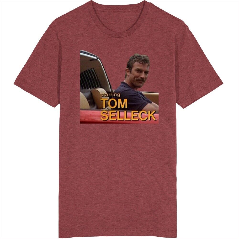 Descubre Tom Selleck T-Shirt, Camiseta Tom Selleck Actor Famoso Americano, Fan Regalo, Camiseta para Hombre Mujer