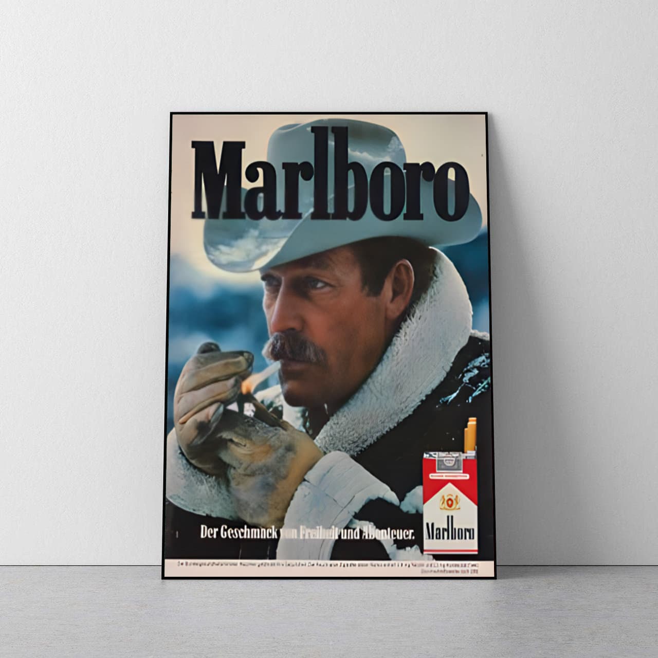 Vintage Marlboro Poster, Marlboro Advertisement, Retro Poster Entworfen ...