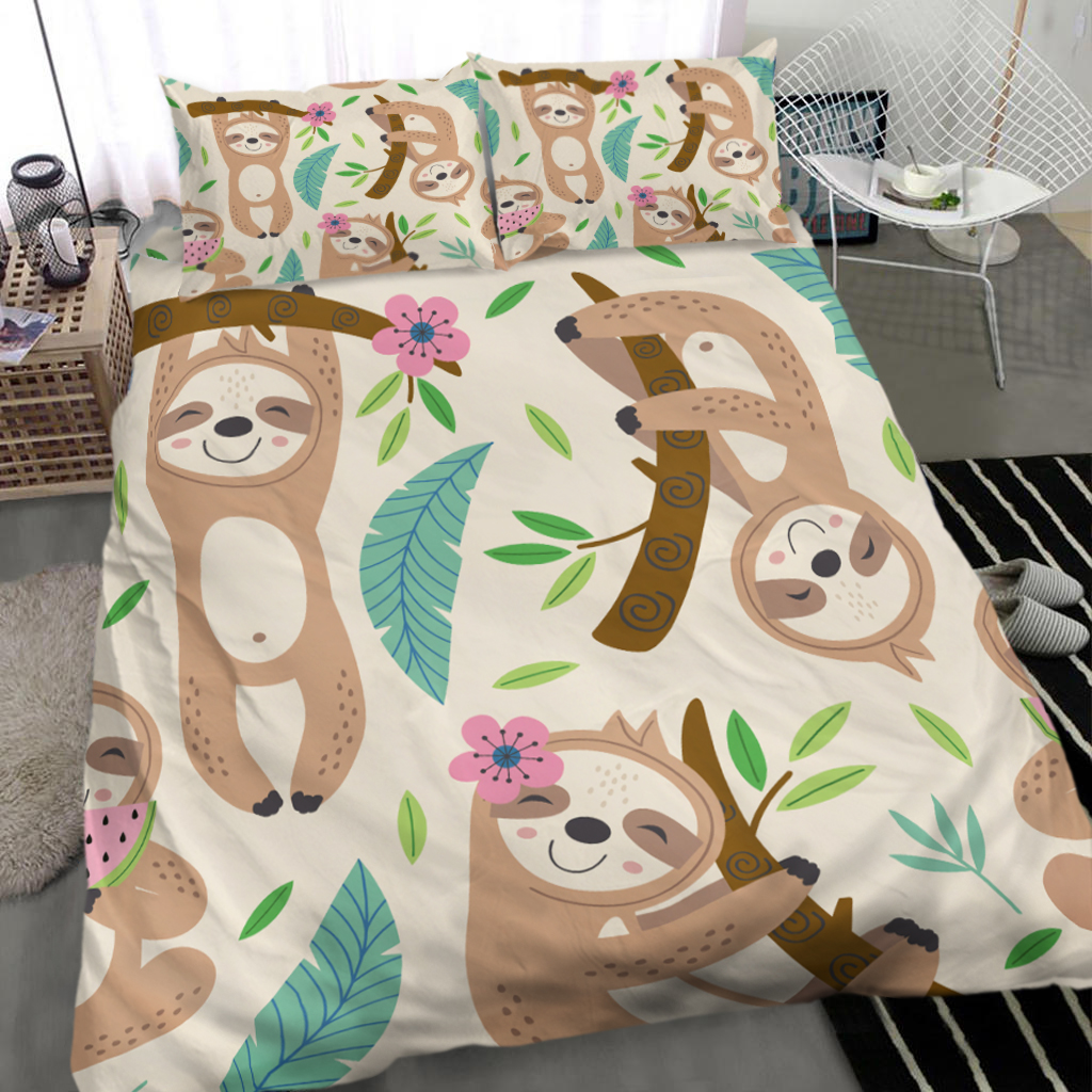 Happy Sloth Bedding Sets