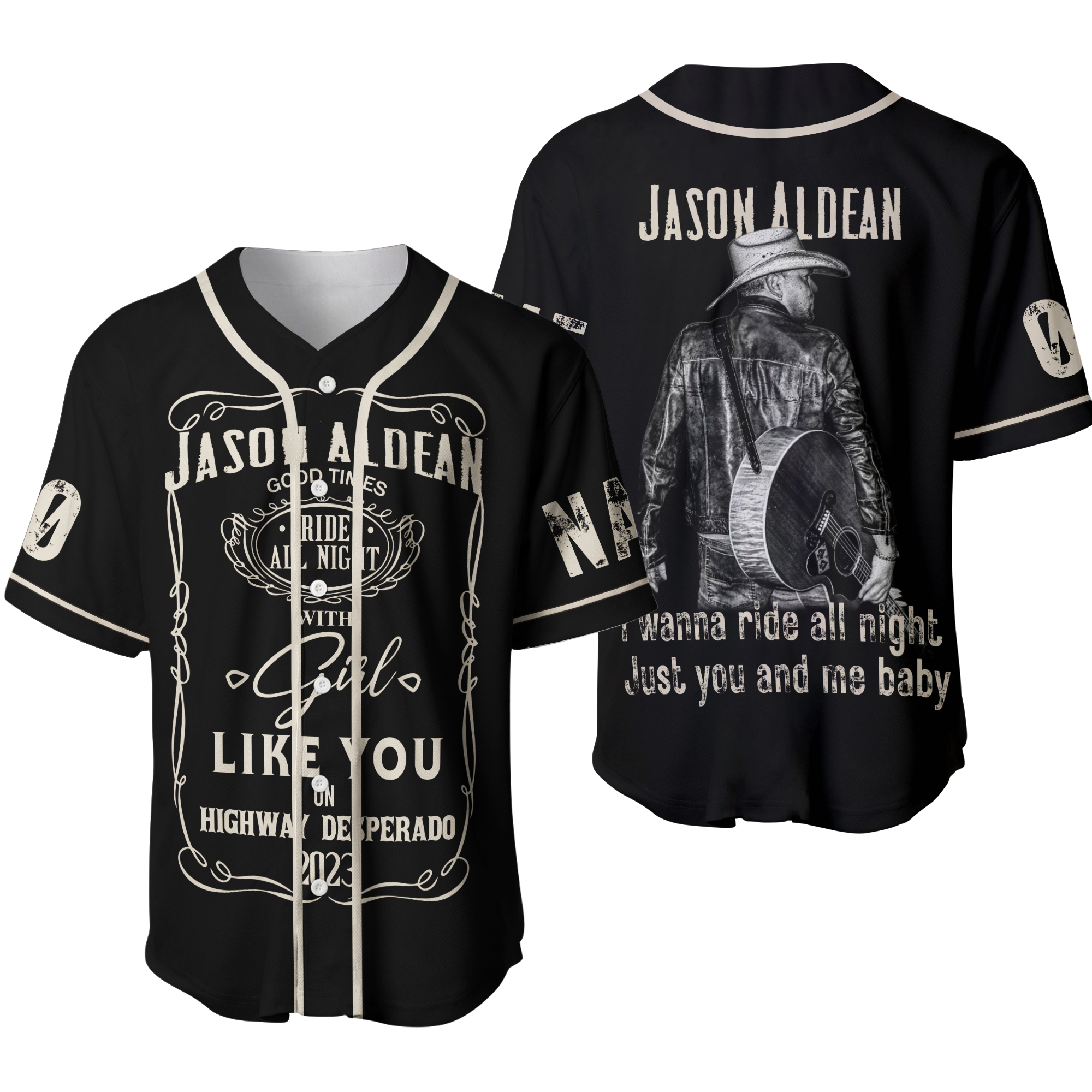 Jason Aldean Try That In A Small Town Baseball Jersey Shirt, Jason ...