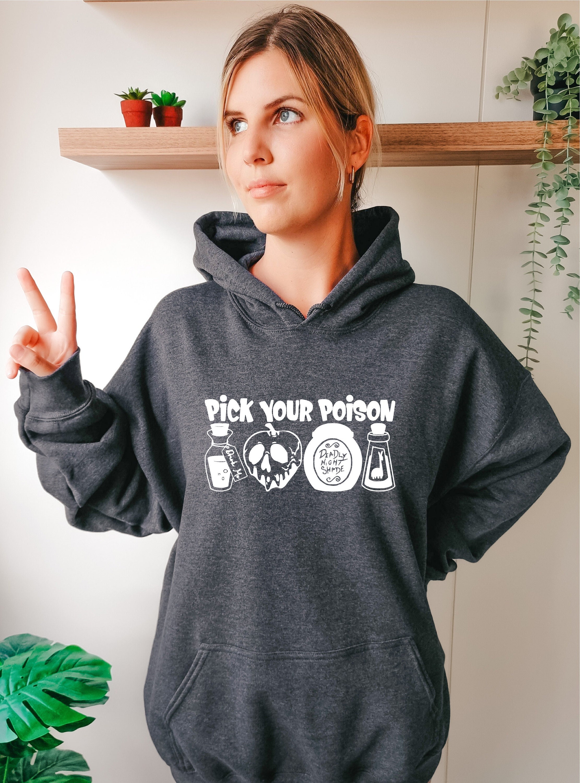 Poison Apple Hoodie, Pick Your Poison Hoodie, Halloween Hoodie, Disney Poison Apple, Evil Queen