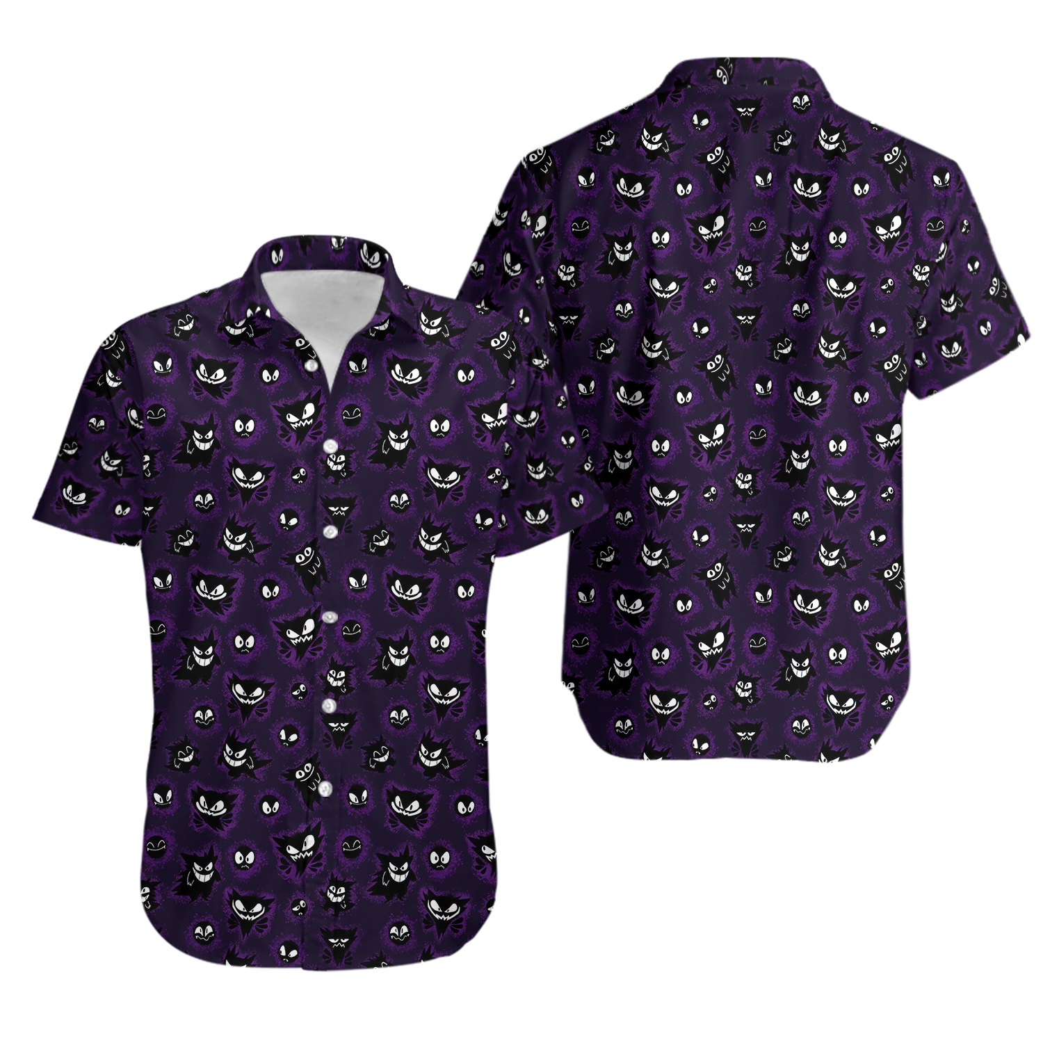 Gengar Shirt, Gengar Hawaiian Shirt