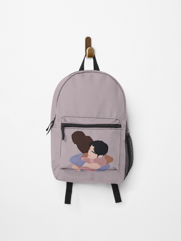 Elle And Tao Hug | Heartstopper | Backpack