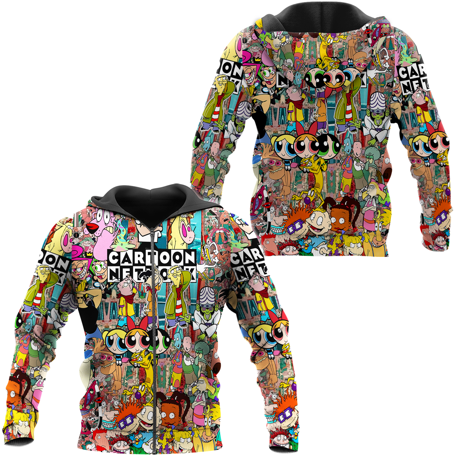 Womens Cartoon Network Full-zip Hoodie