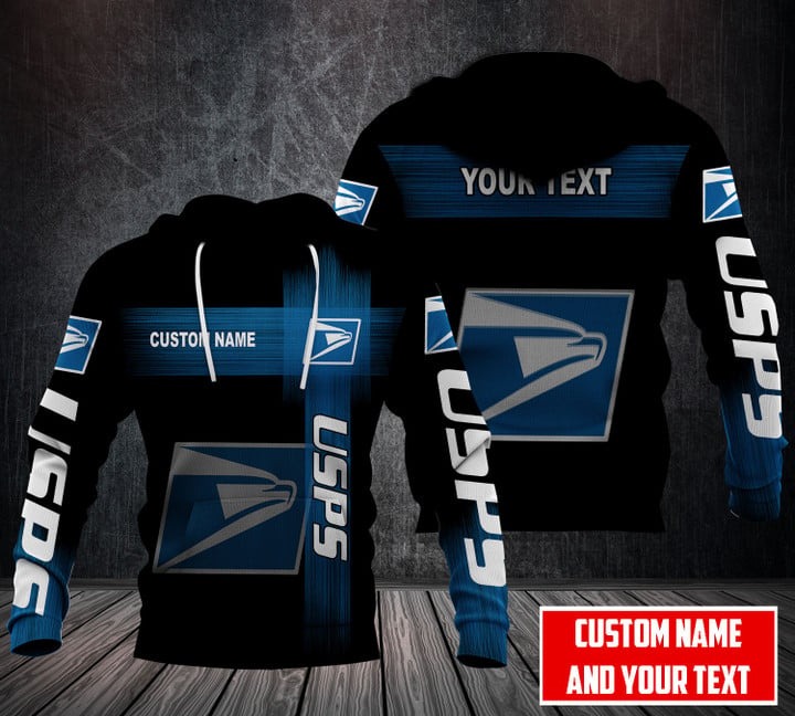 Personalized Name Proud Postal Worker 3d All Over Printed Hoodie