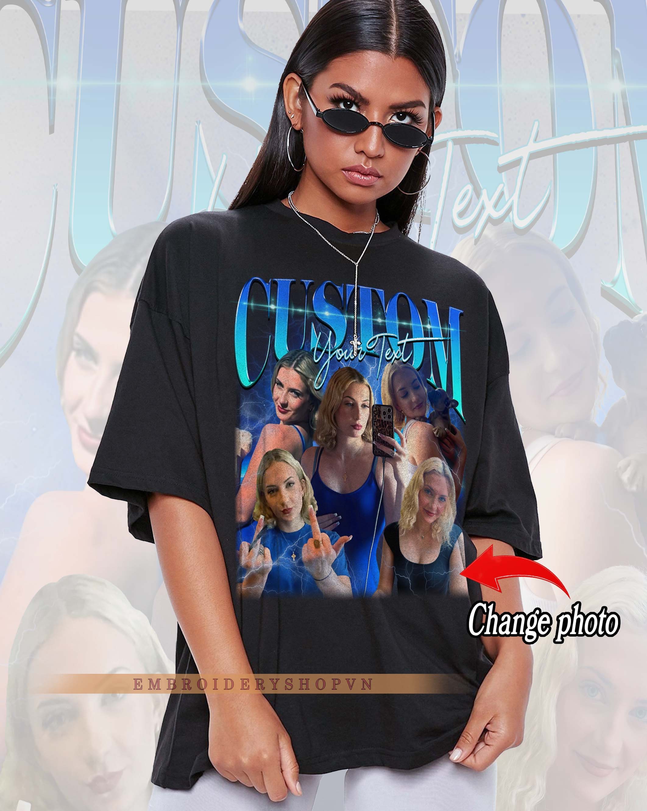 Custom Your Own Bootleg Shirt, Customize Pictures Bootleg Idea Tee