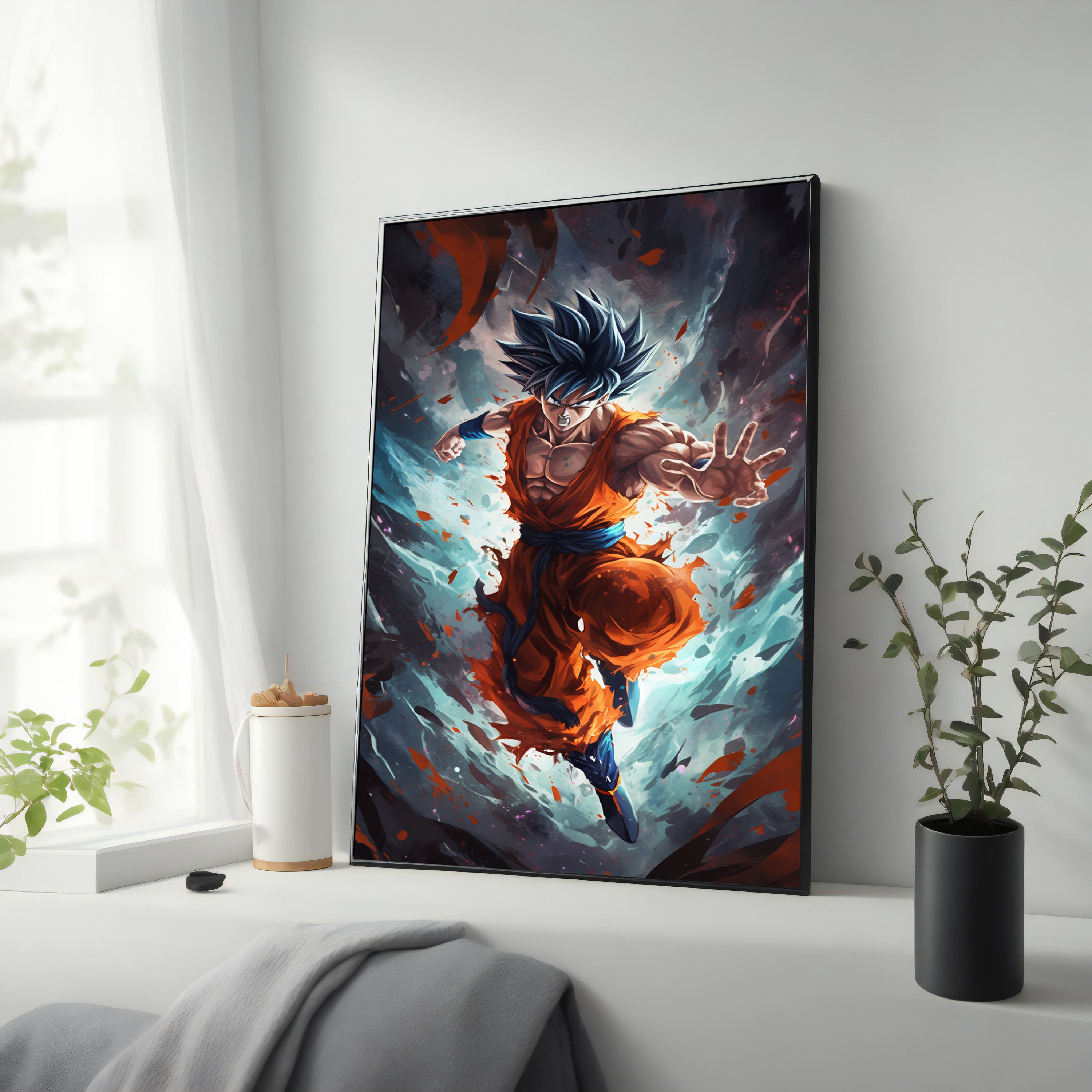 Goku Dragon Ball Anime Canvas Art - Wall Decor