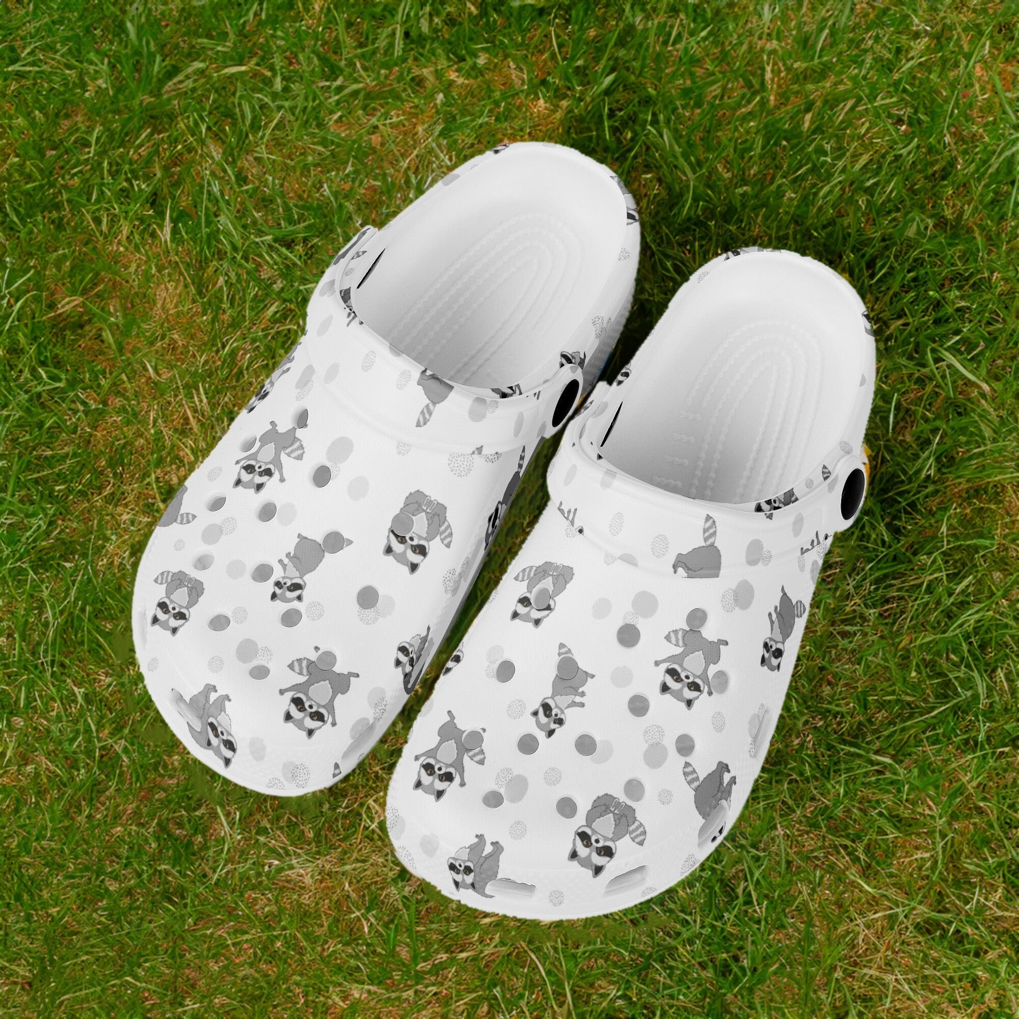Summer Gift Idea, Raccoon Clogs