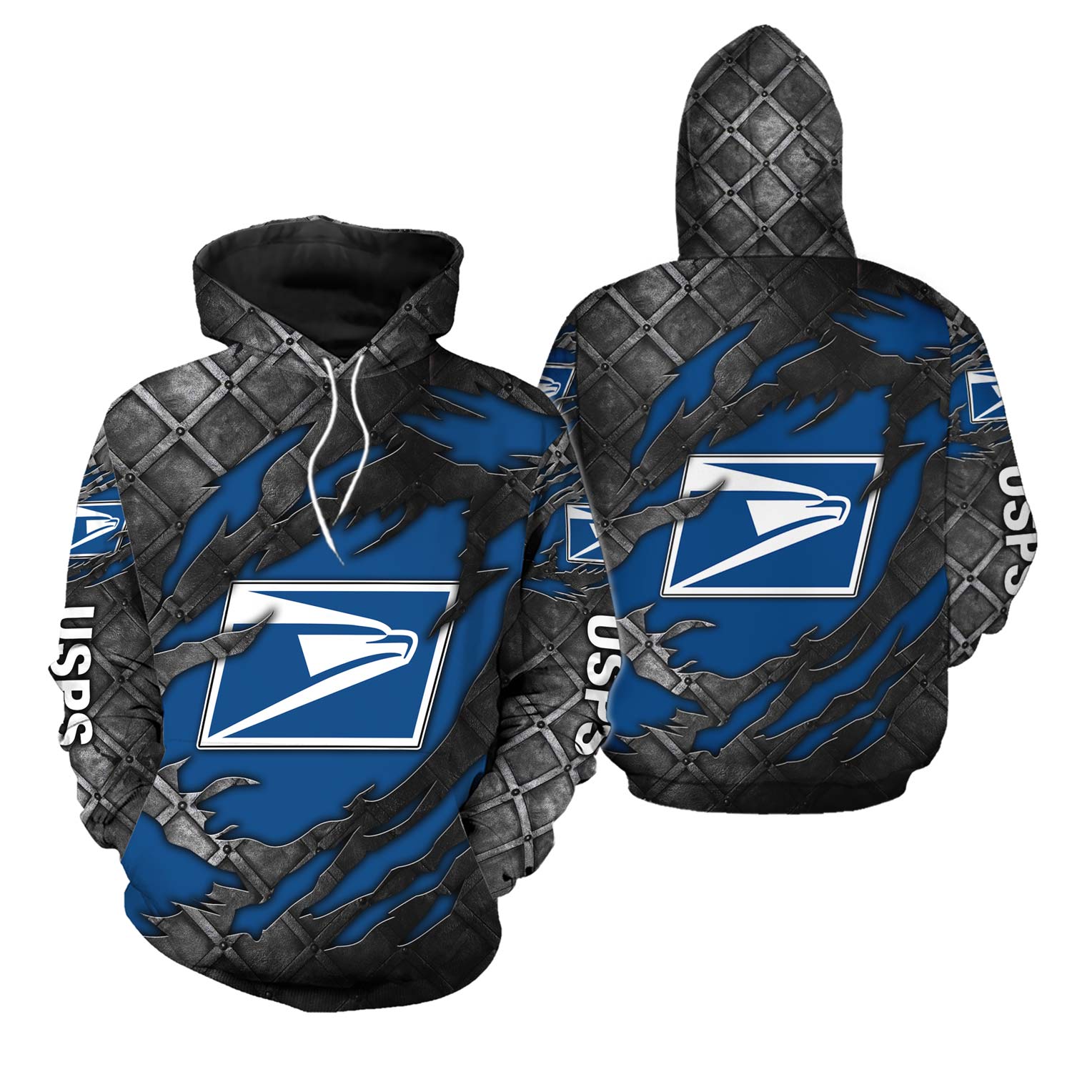 Postal Service Hoodie, 3d Printed Hoodie