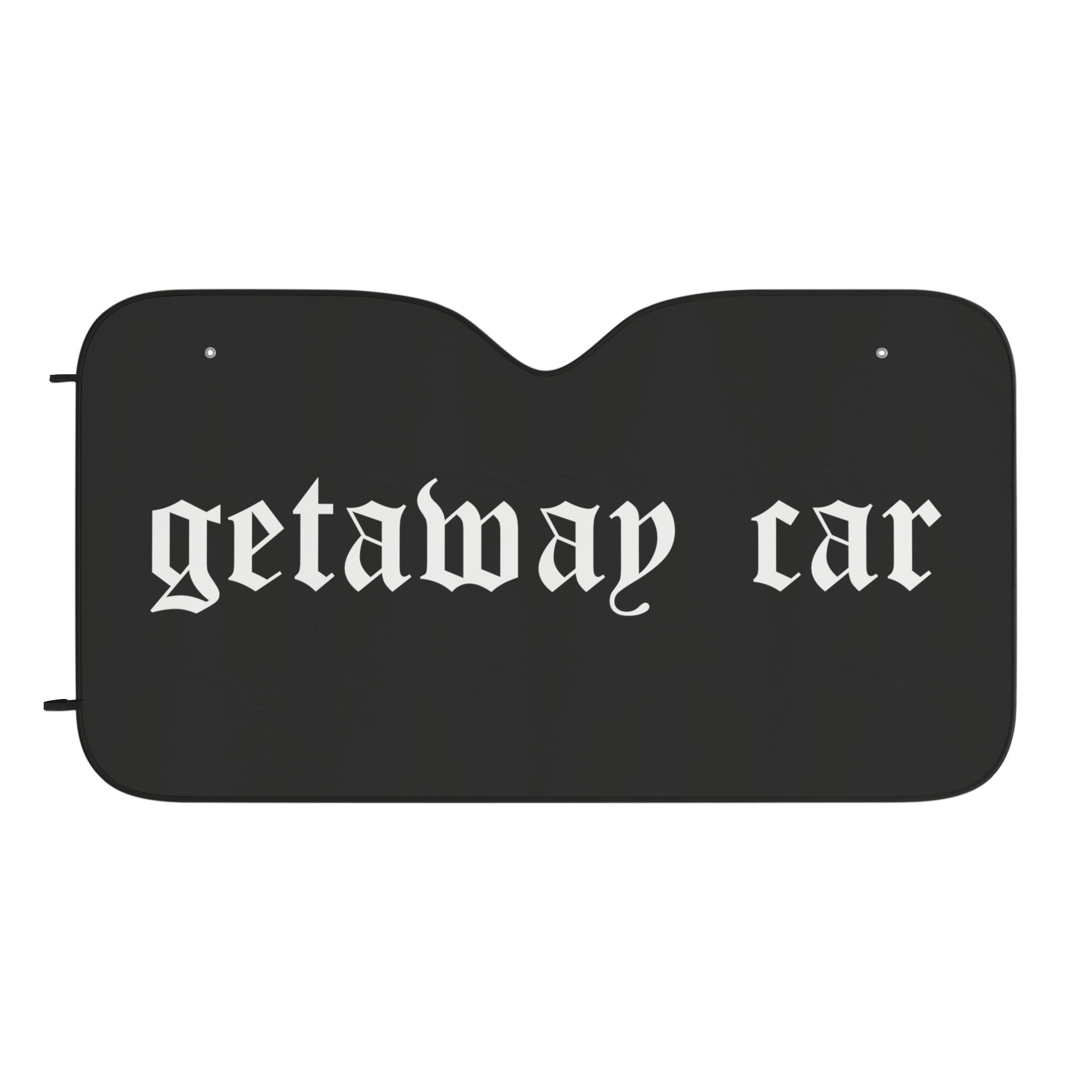 Black Getaway Car Sun Shade