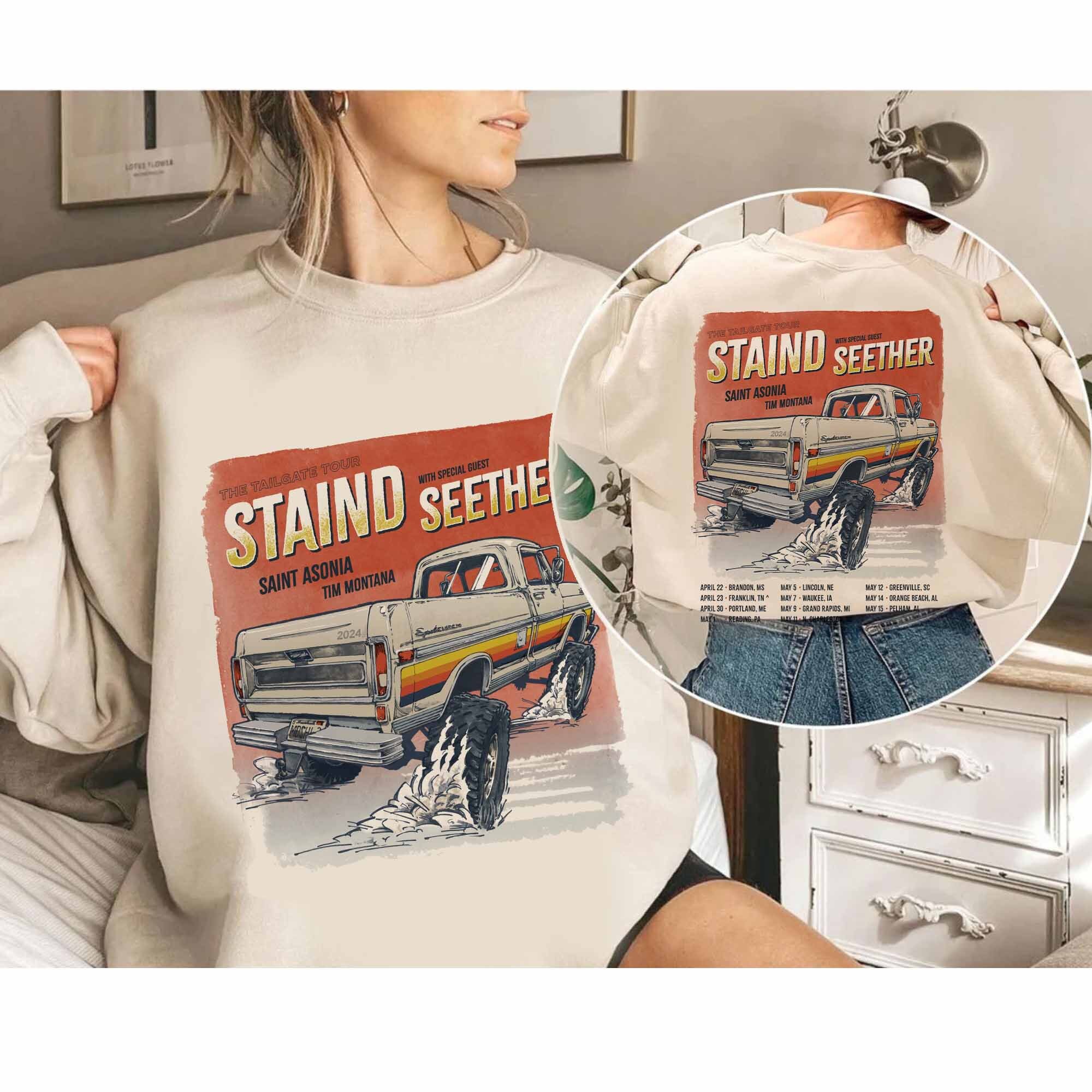Staind 2024 Tailgate Tour Sweatshirt