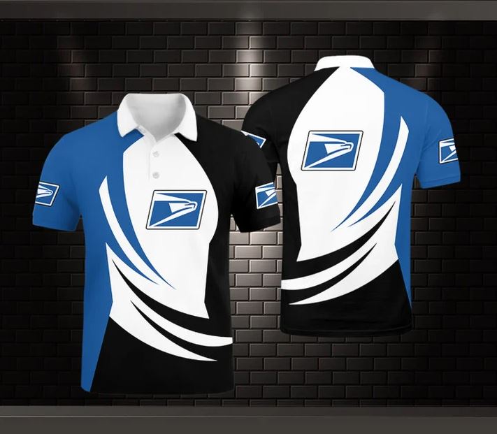 Postal Service Polo Shirt, United Sps 3d Printed Polo Shirt