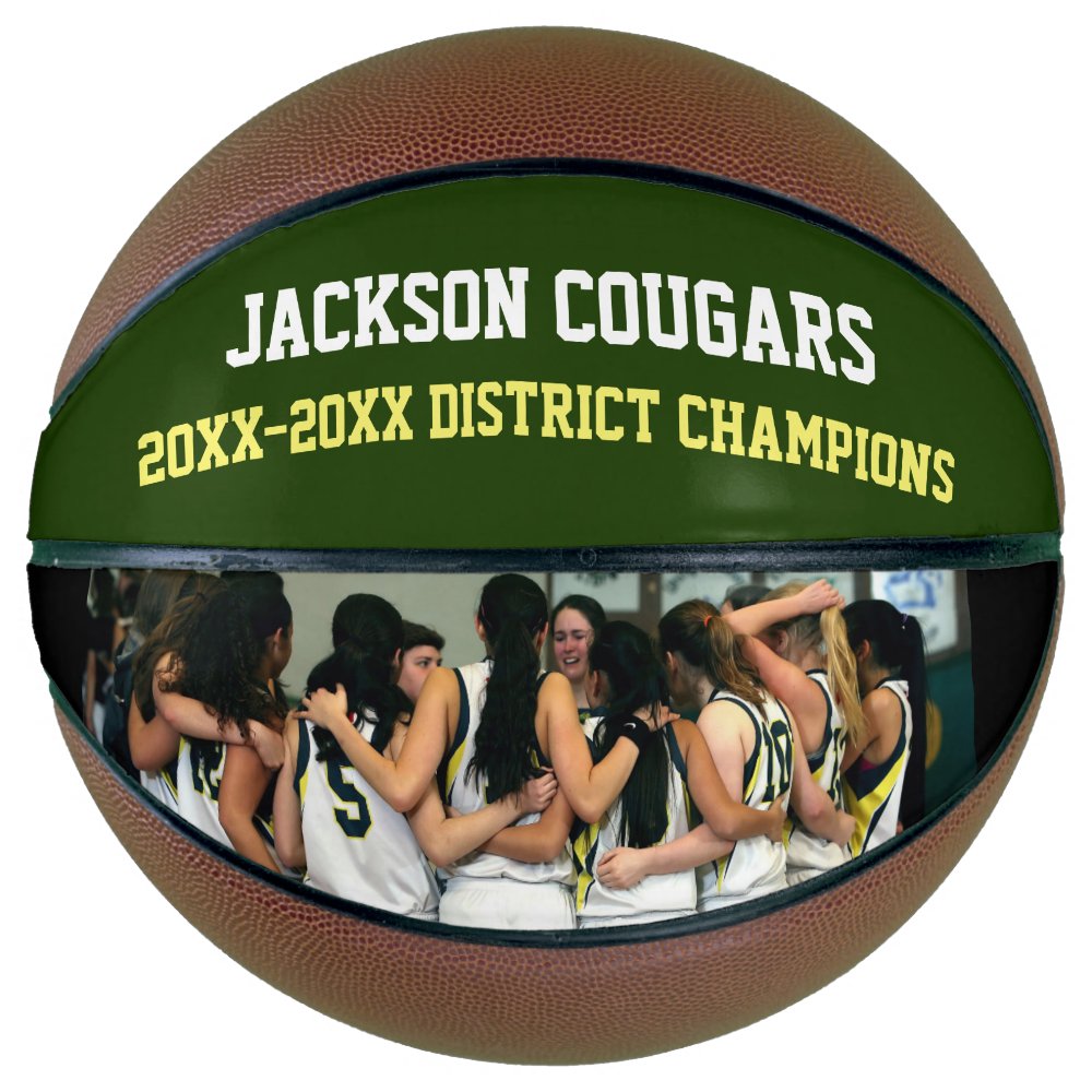 Custom Photo Team Basketball