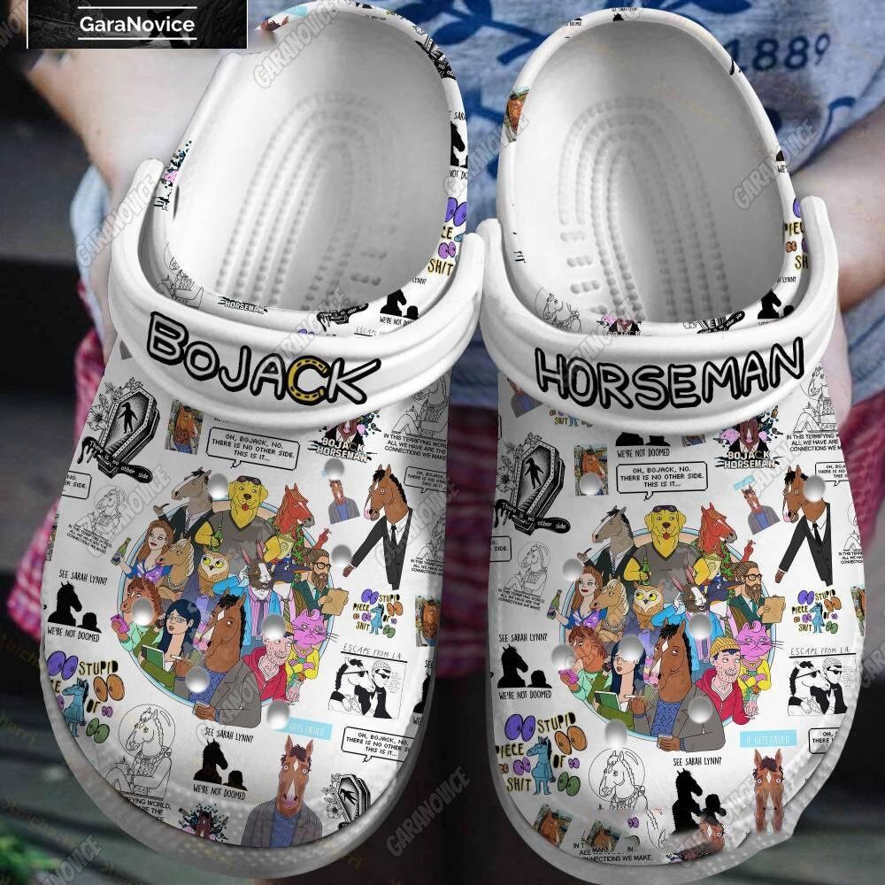 Bojack Horseman Shoes, Bojack Horseman Golden Clogs