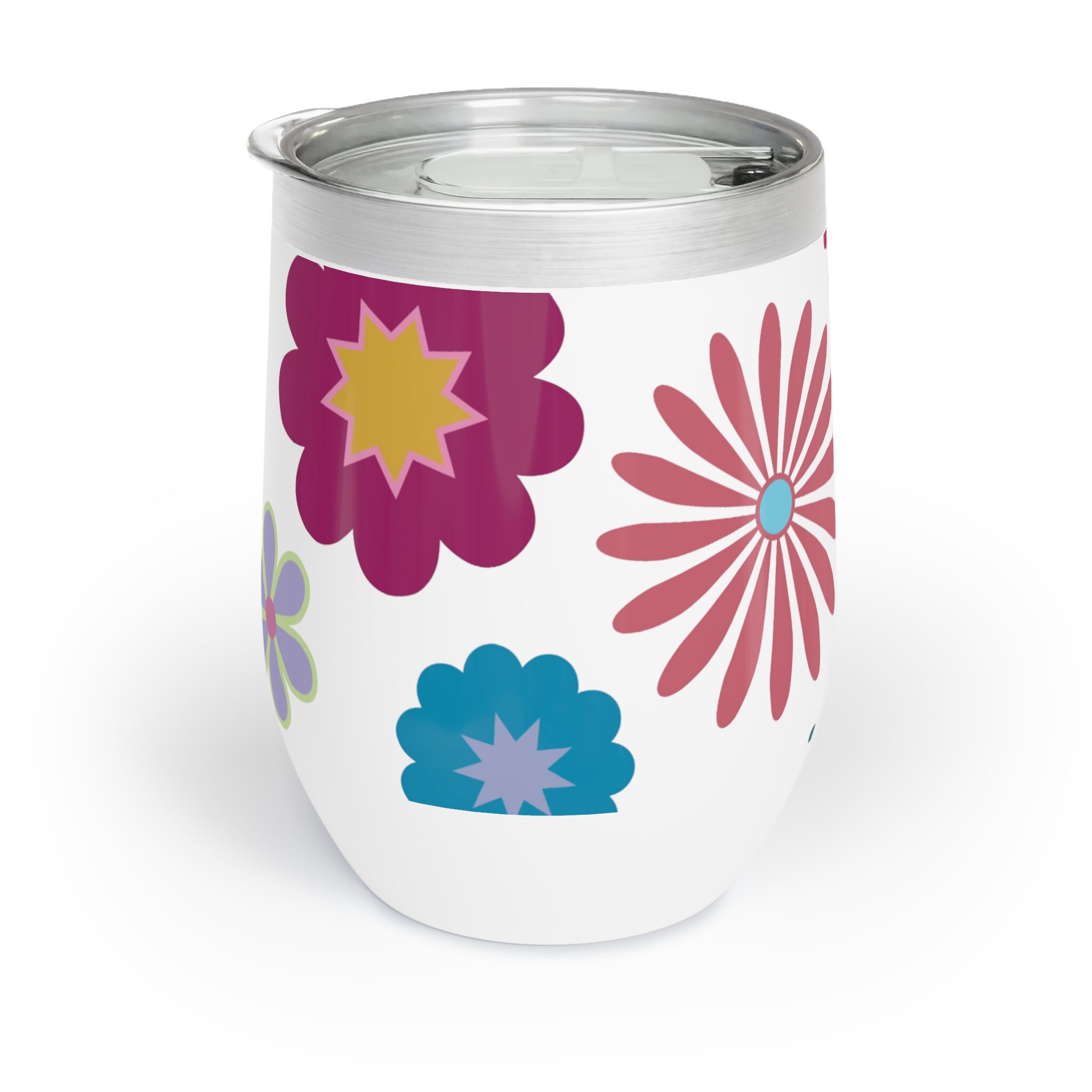 Flower Tumbler, Floral Tumbler