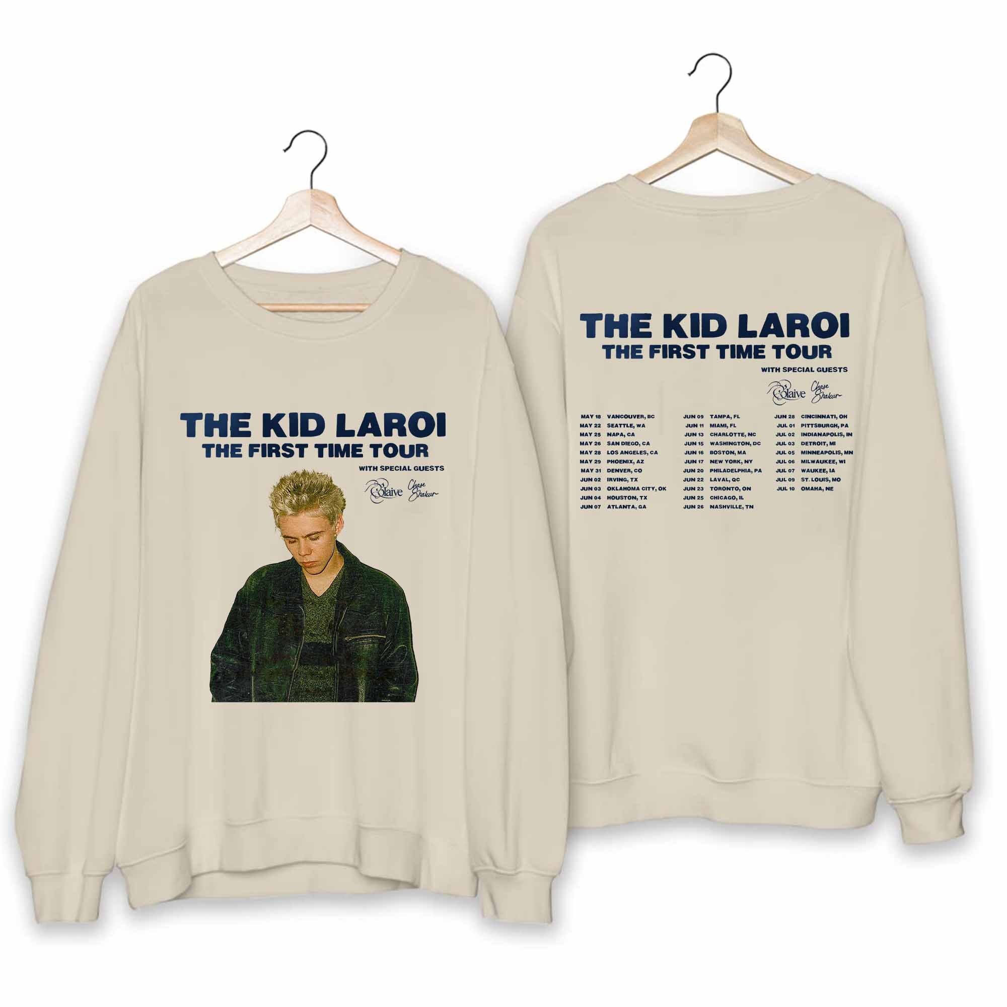The Kid Laroi The First Time Tour Us 2024 Sweatshirt