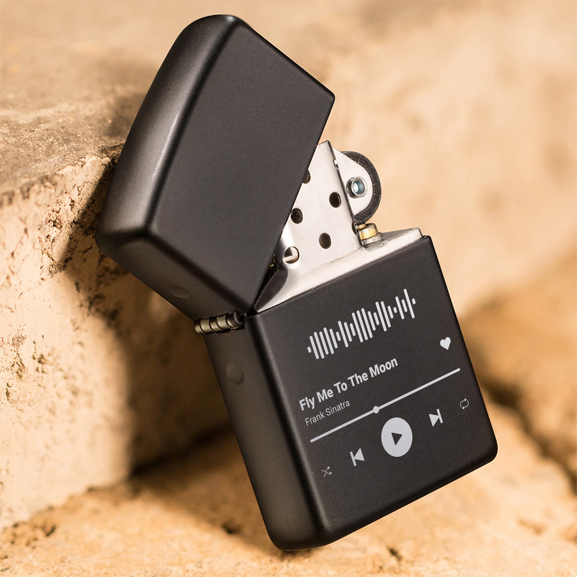 Lover Gift Lighter, Song Code Zippo Pocket Lighters, Couple Gift, Gifts For Him, Bff Gift
